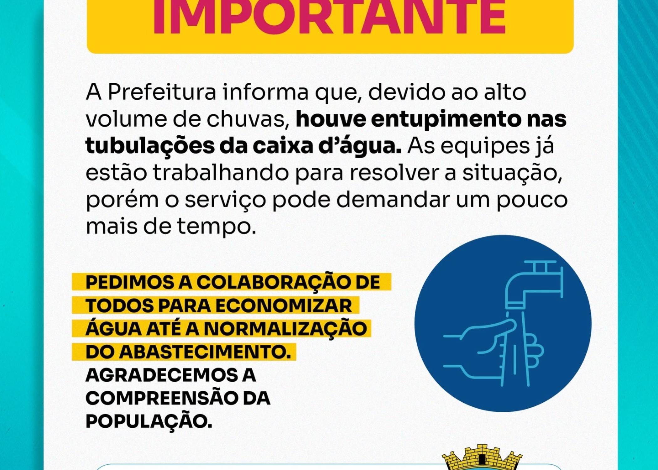 Comunicado importante